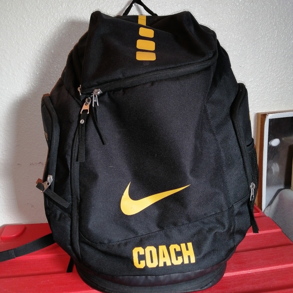 Nike Elite Black Yellow Backpack